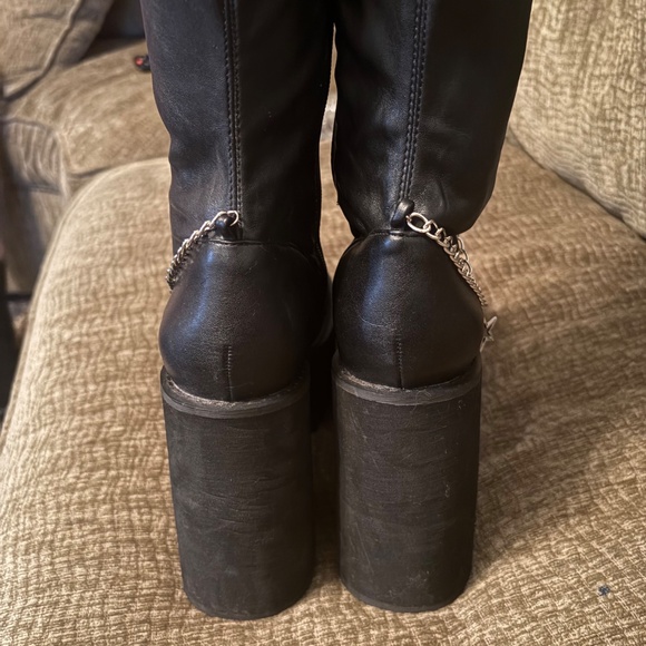 Bratz Miss Socialite Platform over the knee boots size 7 - Picture 4 of 8